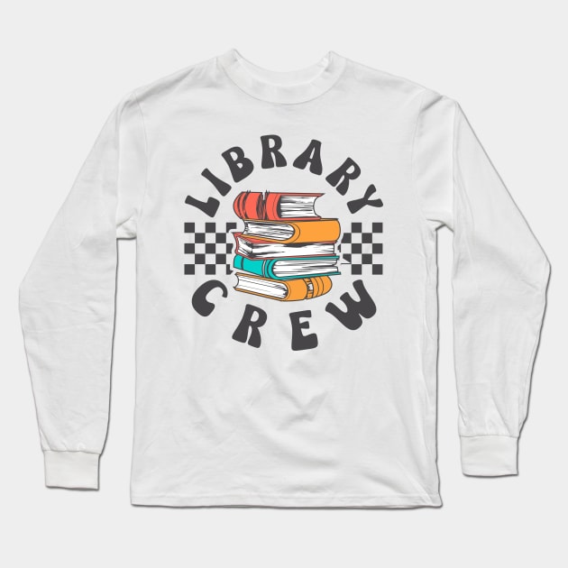 Bookworms Unite! (The Library Crew) Long Sleeve T-Shirt by JaussZ